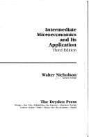 Tapa de Intermediate microeconomics and its application