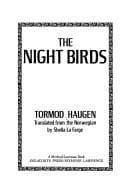 Tapa de The Night Birds