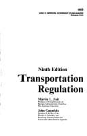 Tapa de Transportation regulation