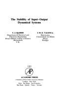 Tapa de The stability of input-output dynamical systems
