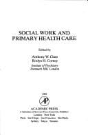 Tapa de Social work and primary health care