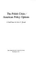 Tapa de The Polish crisis