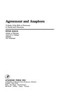 Tapa de Agreement and anaphora