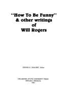Tapa de "How to be funny" & other writings of Will Rogers
