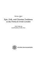 Tapa de Epic, folk, and Christian traditions in the Poema de Fernán González