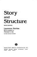 Tapa de Story and structure