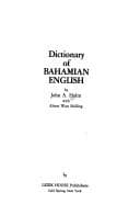 Tapa de Dictionary of Bahamian English