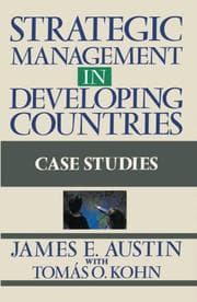 Tapa de Strategic management indeveloping countries