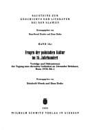 Tapa de Fragen der polnischen Kultur im 16. Jahrhundert (Vorträge und Diskussionen der Tagung zum ehrenden Gedenken an Alexander Brückner, Bonn 1978) (German Edition)