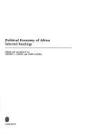 Tapa de Political economy of Africa