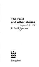 Tapa de The feud and other stories