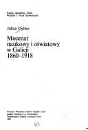 Tapa de Mecenat naukowy i oświatowy w Galicji w 1860-1918