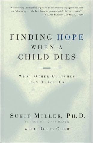 Tapa de Finding Hope When a Child Dies