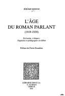 Tapa de L' Âge du roman parlant (1919-1939)