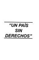 Tapa de Un país sin derechos
