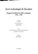 Tapa de Scavi archeologici di Tusculum