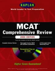 Tapa de Kaplan MCAT Comprehensive Review 2000 with CD-ROM