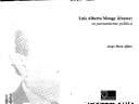 Tapa de Luis Alberto Monge Alvarez