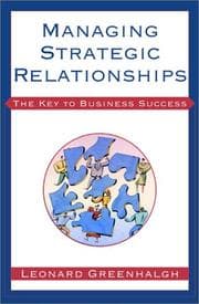 Tapa de Managing Strategic Relationsips