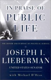 Tapa de In Praise of Public Life