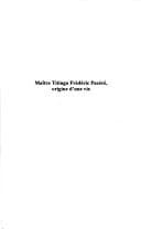 Tapa de Maître Titinga Frédéric Pacéré, origine d'une vie