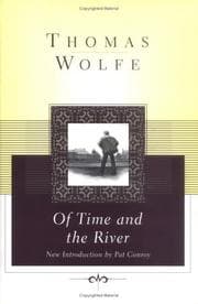 Tapa de Of time and the river