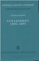 Tapa de Collegheft, 1894-1895