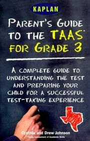 Tapa de Parent's guide to the TAAS for grade 3