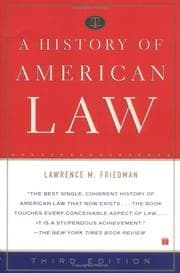 Tapa de A history of American law
