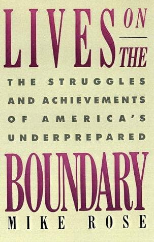 Tapa de Lives on the Boundary