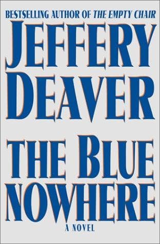 Tapa de The blue nowhere