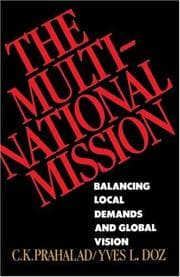 Tapa de Multinational Mission