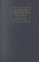 Tapa de A Concise History of Bolivia