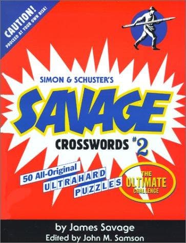 Tapa de Savage Crosswords #2