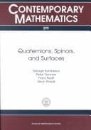 Tapa de Quaternions, spinors, and surfaces