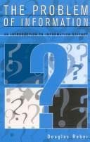 Tapa de The problem of information