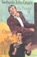 Tapa de The house of blue leaves ; and, Chaucer in Rome