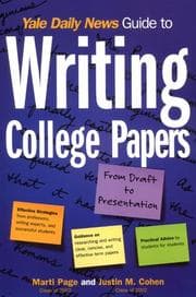 Tapa de Yale Daily News Guide to Writing College Papers (Yale Daily News Guides)
