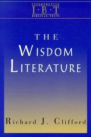 Tapa de The wisdom literature