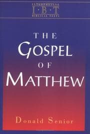 Tapa de The Gospel of Matthew