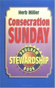 Tapa de Consecration Sunday Stewardship Program