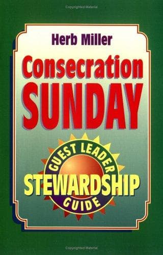 Tapa de Consecration Sunday Stewardship Program