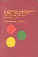 Tapa de Nationalism and ethnicity in the horn of Africa