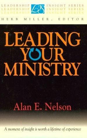 Tapa de Leading your ministry