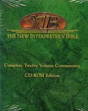 Tapa de New Interpreter's Bible