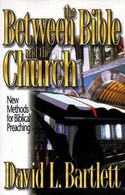 Tapa de Between the Bible and the church