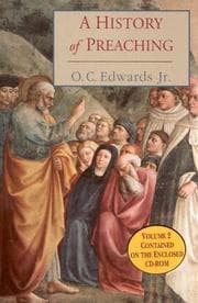 Tapa de A History Of Preaching