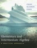 Tapa de Elementary And Intermediate Algebra