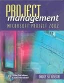 Tapa de Project management with Microsoft Project 2002