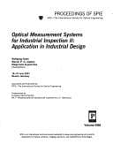 Tapa de Optical measurement systems for industrial inspection II